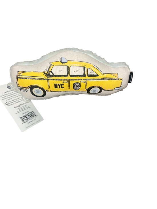 harry barker Other - Harry Barker Yellow Taxicab Canvas Dog Toy NYC Travel Theme NWT